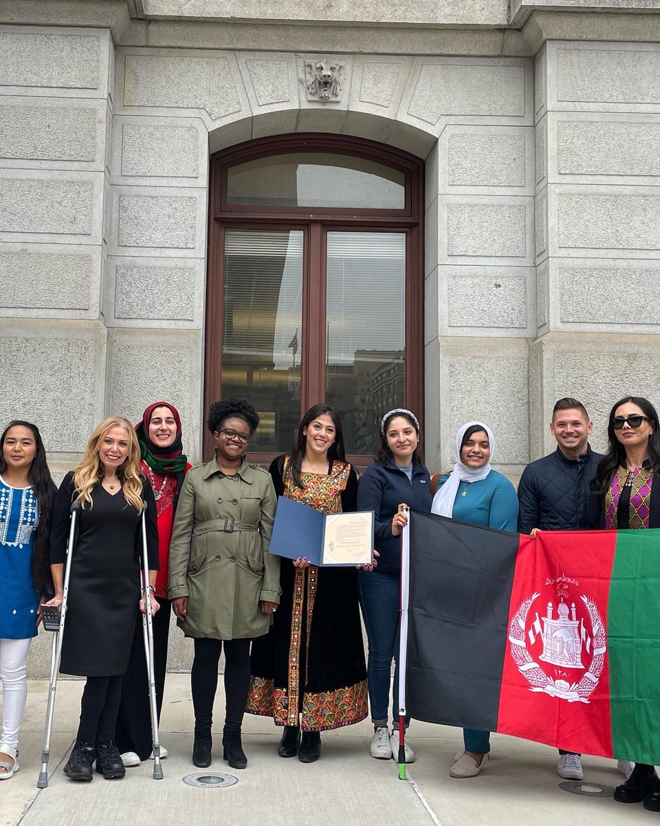 PhillyCityRep's tweet photo. Today we joined the local Afghan community and AOPxSola to honor their community &amp; heritage. A little over a year ago, 25,000 Afghan refugees arrived in Philadelphia and now hundreds call Philly home. #PHLHonorsDiversity https://t.co/yJxTnoDzvN