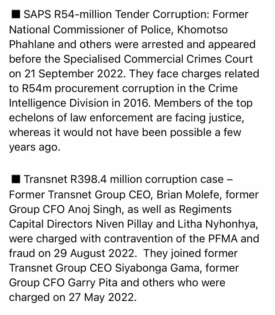 The National Prosecuting Authority (NPA) committed to enrolling nine seminal matters before the end of September 2022, as part of its constitutional mandate to take decisive and visible action against high-level corruption and state capture.