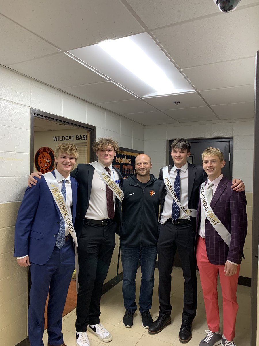 Our guys representing this years Homecoming Court! <a href="/kajsorens/">Kaj Sorensen</a> <a href="/Cbonder23/">Cole Bonder</a> <a href="/EadsHenry/">Henry Eads</a> <a href="/BuchertWill/">Will Buchert</a>