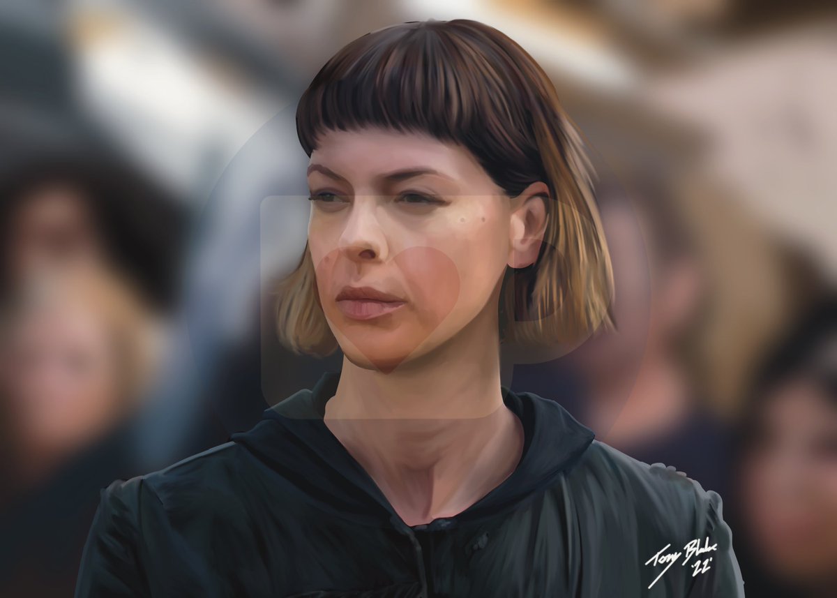 TonyBlake76's tweet photo. My latest digital painting of @PollyAMcIntosh as JADIS/ANNE in the @WalkingDead_AMC and @TWDWorldBeyond #twd #TheWalkingDead @AMCTalkingDead @TheWalkingDead https://t.co/M9C0eDXB3T