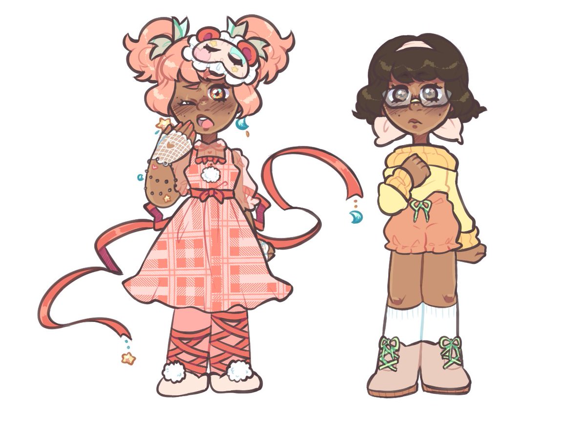 cutestpigeon's tweet image. re-visited an original magical girl project I hope to actually develop some more this time haha