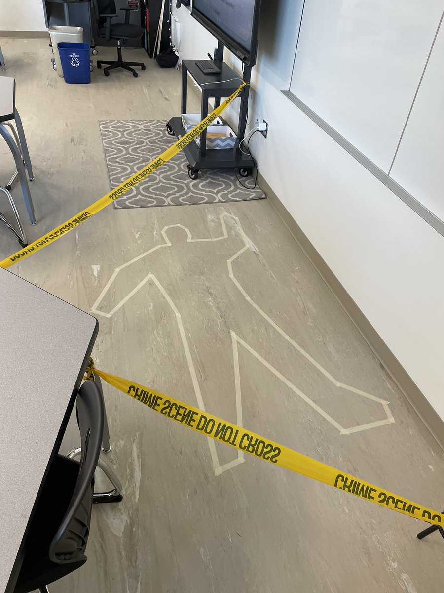So! Much! Fun! ~ Practicing integer operations with a little CSI today! These 7th graders did an amazing job working together to solve the case! 🤩 <a href="/ElkRiverVMS/">VandenBerge Middle School</a> <a href="/ISD728/">ISD 728</a> #proudteacher #iteachmath #HappyFriday