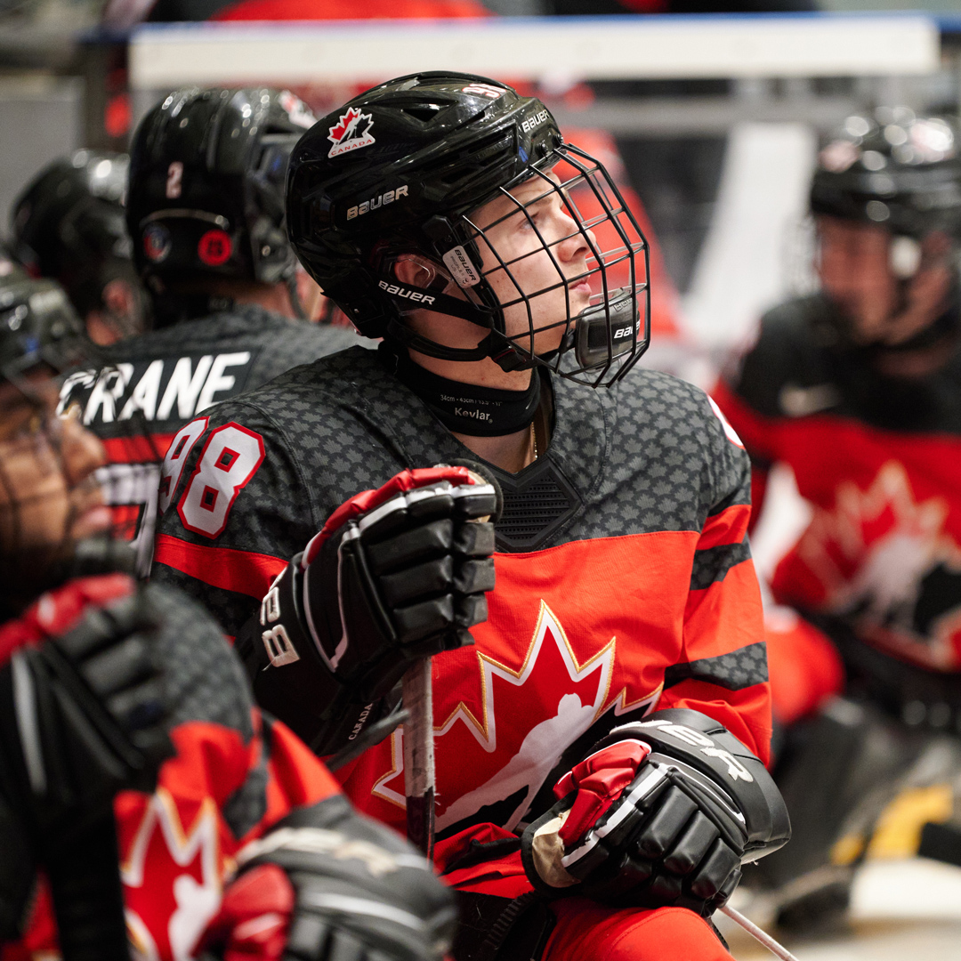 Frame by frame. 🇨🇦🇺🇸 #IPHCup2022 | @parahockeycz