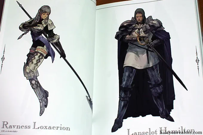 Tactics Ogre Art Works (2011) with character designs &amp; illustrations by Akihiko Yoshida/Tsubasa Masao. タクティクスオウガ 運命の輪 -  #conceptart #illustration #イラスト #blauereview 