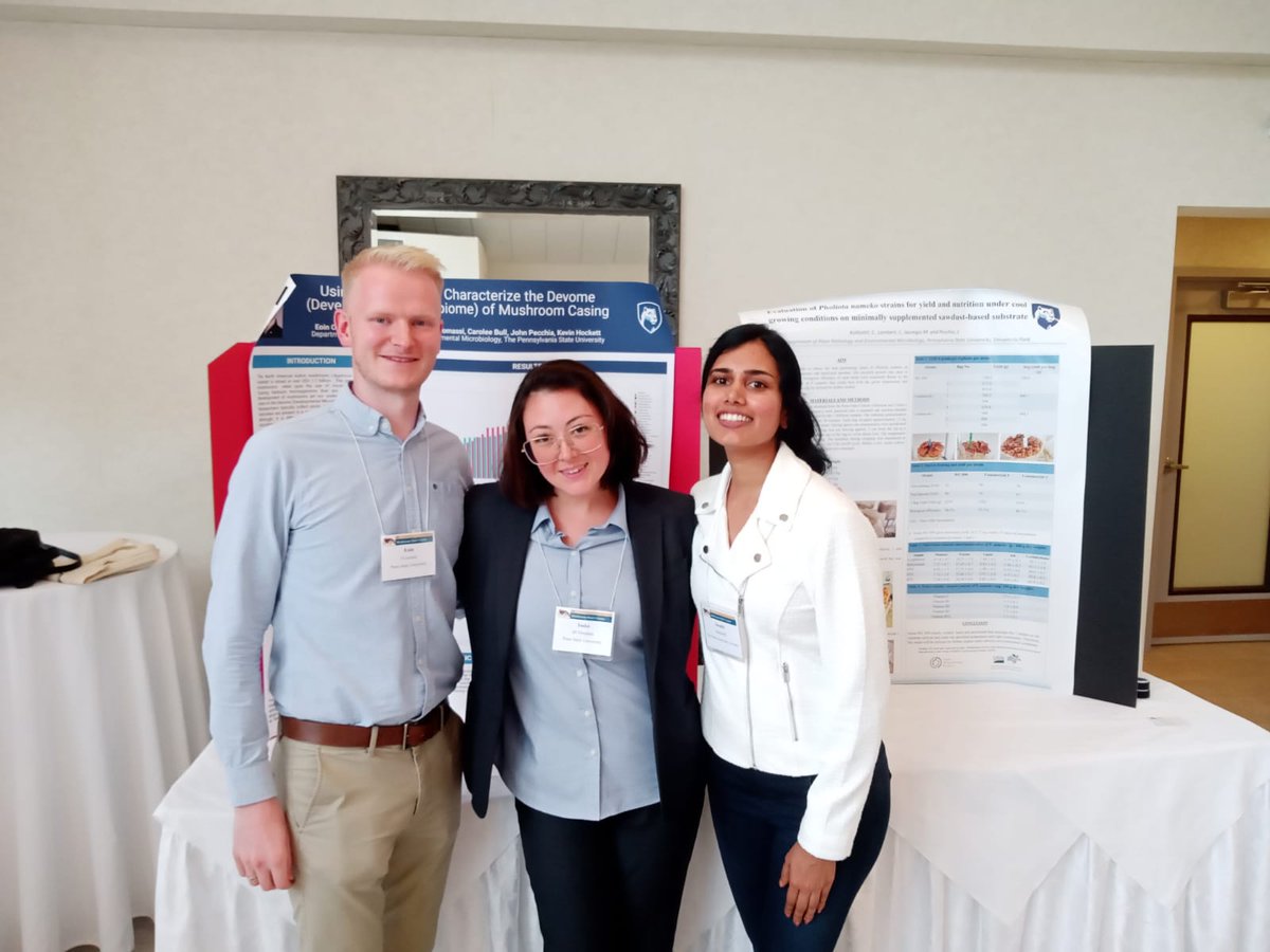 Eoin O'Connor (@ep_oconnor) on Twitter photo Happy to share my work with researchers and growers in PA and elsewhere at the #mushroomshortcourse (2022) alongside a bright team of young researchers. I discussed using #proteomics to study #microbiomes in mushroom production <a href="/agsciences/">Penn State College of Agricultural Sciences</a> <a href="/psuPPEM/">psuPPEM</a> <a href="/swathi2708/">Swathi Kothattil</a> <a href="/isakoditomassi/">Isako Di Tomassi -account inactive as of 20JAN2025</a> Happy to share my work with researchers and growers in PA and elsewhere at the #mushroomshortcourse (2022) alongside a bright team of young researchers. I discussed using #proteomics to study #microbiomes in mushroom production <a href="/agsciences/">Penn State College of Agricultural Sciences</a> <a href="/psuPPEM/">psuPPEM</a> <a href="/swathi2708/">Swathi Kothattil</a> <a href="/isakoditomassi/">Isako Di Tomassi -account inactive as of 20JAN2025</a>