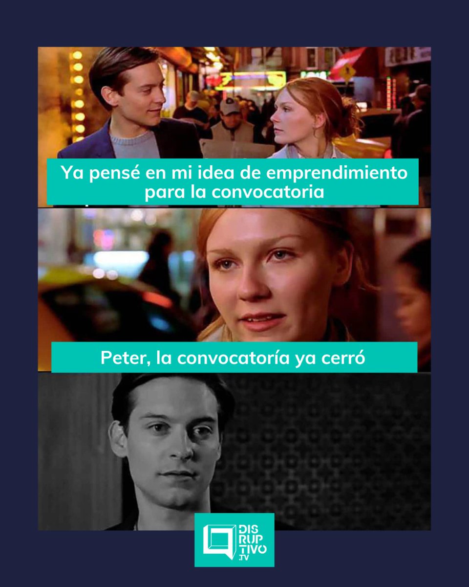 DisruptivoTV's tweet photo. Estamos a nada de cerrar tres increíbles convocatorias:

🚀#SolveForTomorrow
Cierre 30 de septiembre 👉 https://t.co/5fQwE4pXq1

🌎 #Empoderador
Cierre 30 de septiembre 👉 https://t.co/Nrf57QLGeL

🚎 #InnovAcción
Cierre 3 de octubre 👉 https://t.co/07R9TC9PVT https://t.co/UnDVSZww3q
