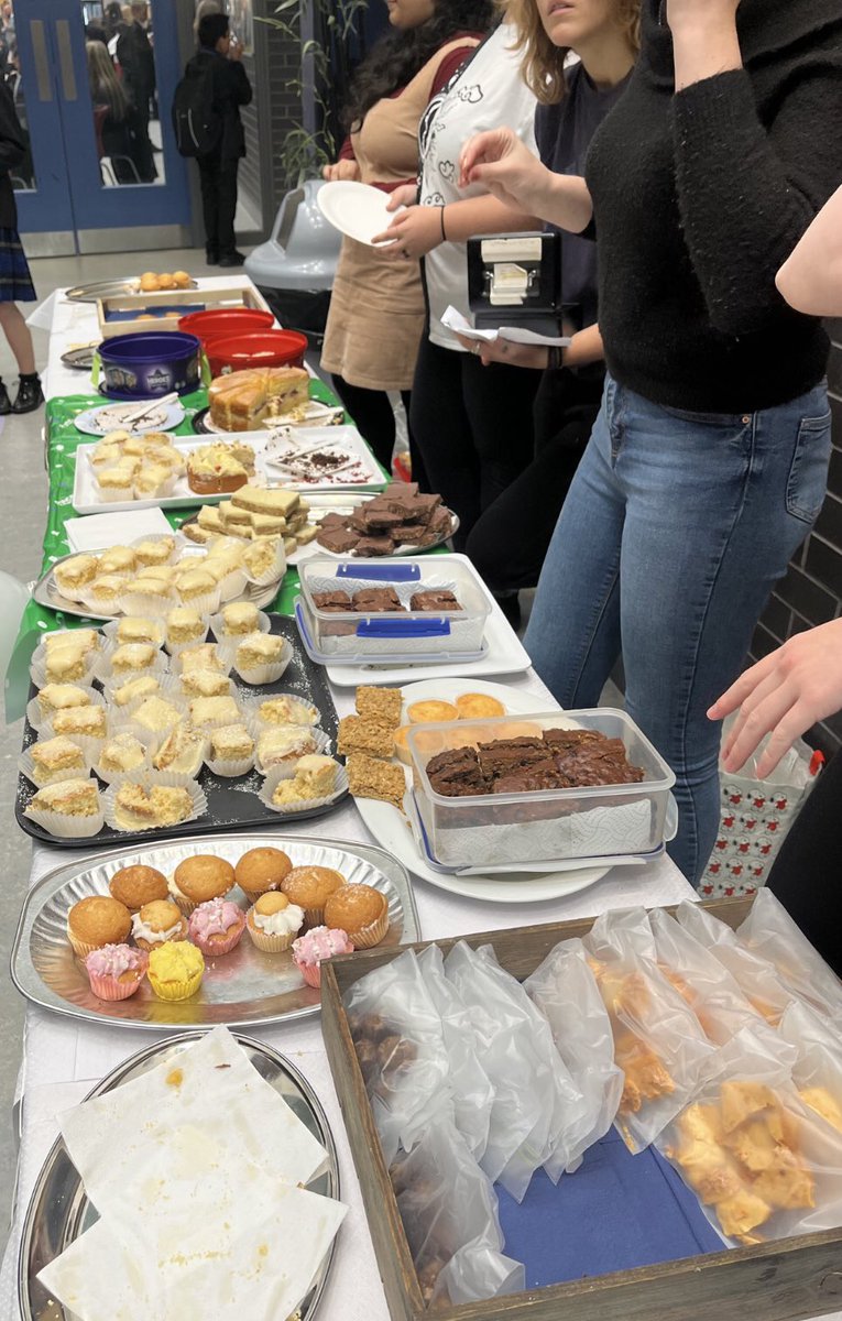 YR12 Organised the Macmillan Coffee morning at break time today, seeing an amazing turn out raising a total of £207.96p. #MacmillanCoffeeMorning #teamwork