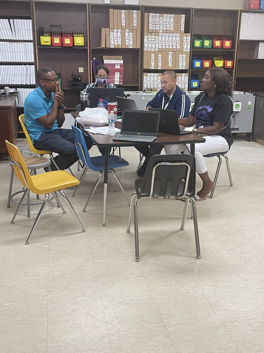 Great conversations taking place on the MTSS process. #learning #growing @TeagueMS_AISD #trojanforward #AldineConnected