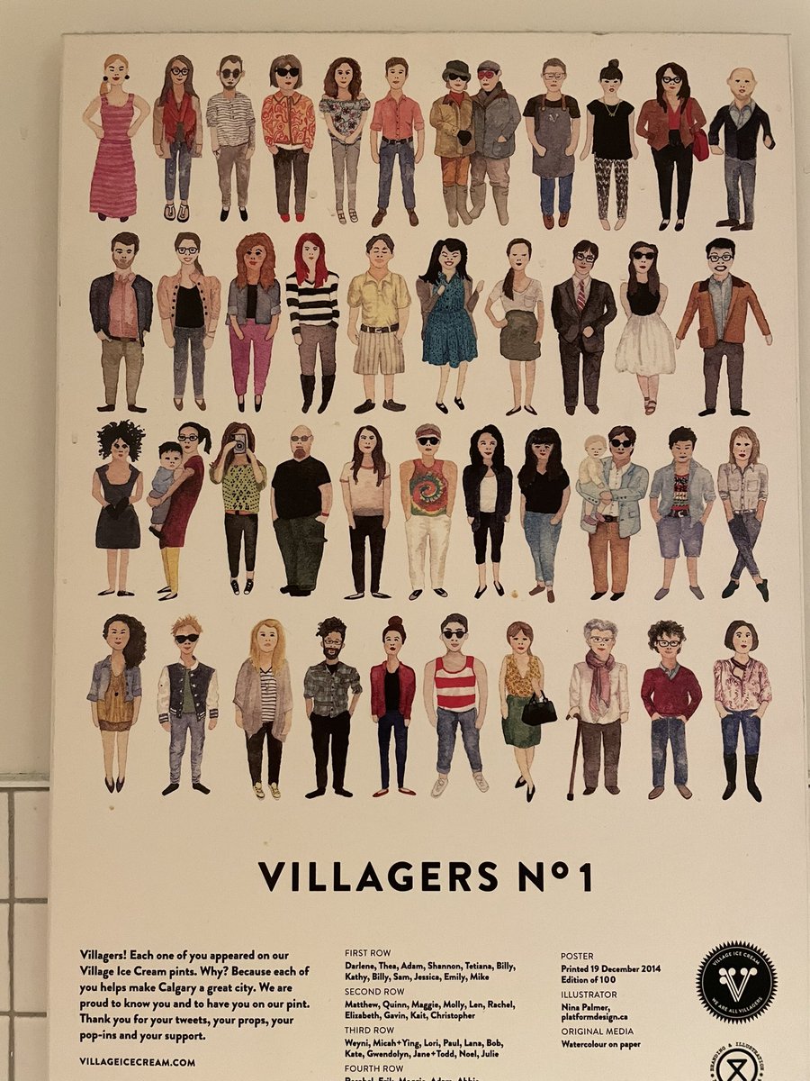 MsPurpleCoco's tweet photo. @Villageicecream not you doing the most to show exactly what kind of ‘villagers’ you mean. Can’t believe after all the $$$ I’ve spent here, just noticing. You’re like no Black or Brown people. Thx! Good to know xoxo #TruthAndReconciliation #racism  @dinnerwithjulie @CBCCalgary https://t.co/Hn5jI9kAbe