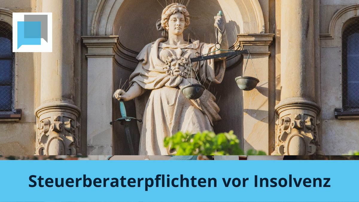 Inanspruchnahme der #Steuerberater durch Insolvenzverwalter und betriebswirtschaftliche Berater in der #Baubranche: Informations- und Beratungspflicht laut BGH. Zum Artikel von Werner Broeckmann: tinyurl.com/2l4sm8o3
#Insolvenz #Insolvenzwelle #Unternehmen #Mittelstand