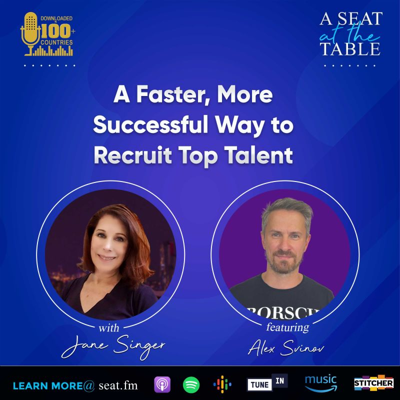 Insquadcom's tweet image. Start the weekend with some great insights on how to recruit top talent. 

🎧 Listen to A Seat at The Table #podcast episode with @AleSvi78: bit.ly/3E7fpco