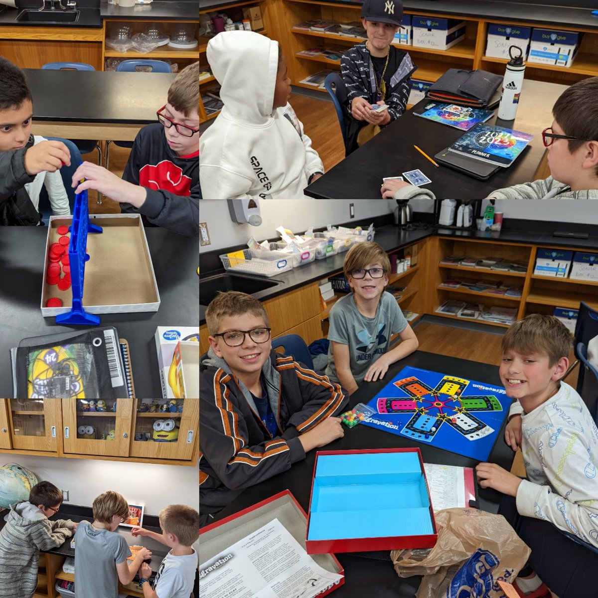 A spontaneous board game and puzzle Friday in Assist was good for our souls  @WorthingwayMS #ItsWorthIt