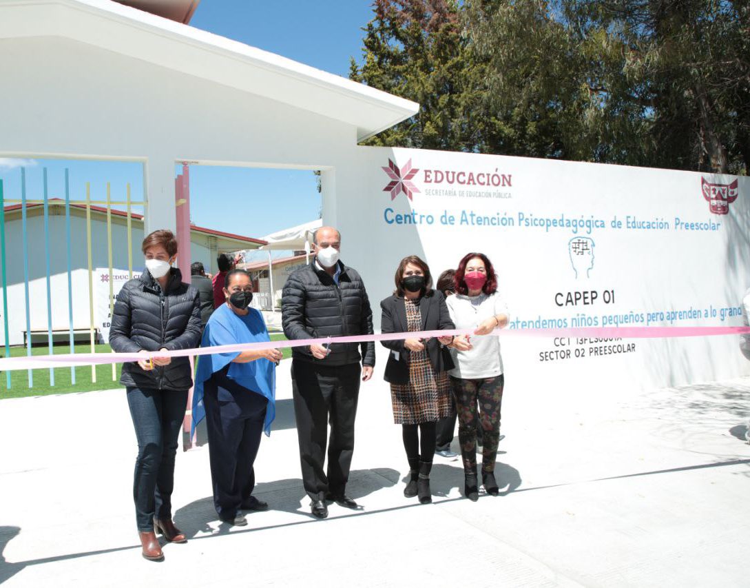 Por el bienestar de nuestra niñez, el secretario <a href="/natycastrejonv/">Naty Castrejón</a> inauguró la fachada, baños y área verde del Centro de Atención Psicopedagógico de Educación Preescolar CAPEP No. 1 
#PrimeroElPueblo 
#NatyCastrejón