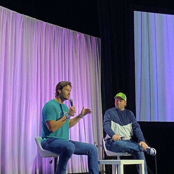 siliconslopes's tweet photo. π Please welcome our very own Garrett Clark and Jake Wood (@JakeWoodTR) of @GiveGroundswell to the Silicon Slopes Summit Stage!
Below is a thread from their discussion.Β ππΌ
#SlopesSummit x #siliconslopes https://t.co/EpV5awpAPz