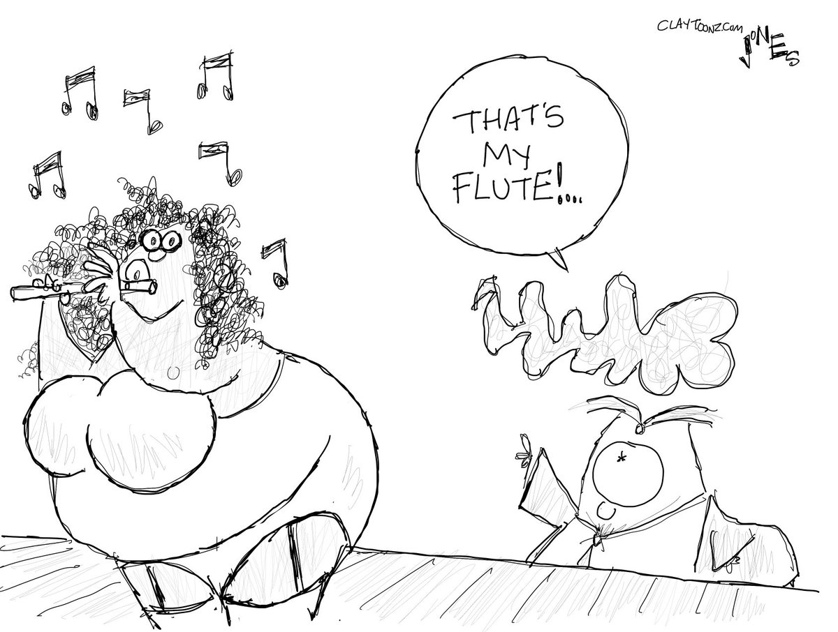 claytoonz's tweet photo. I’m still goofing off. #Fluteghazi https://t.co/2lf4LRcOXm
