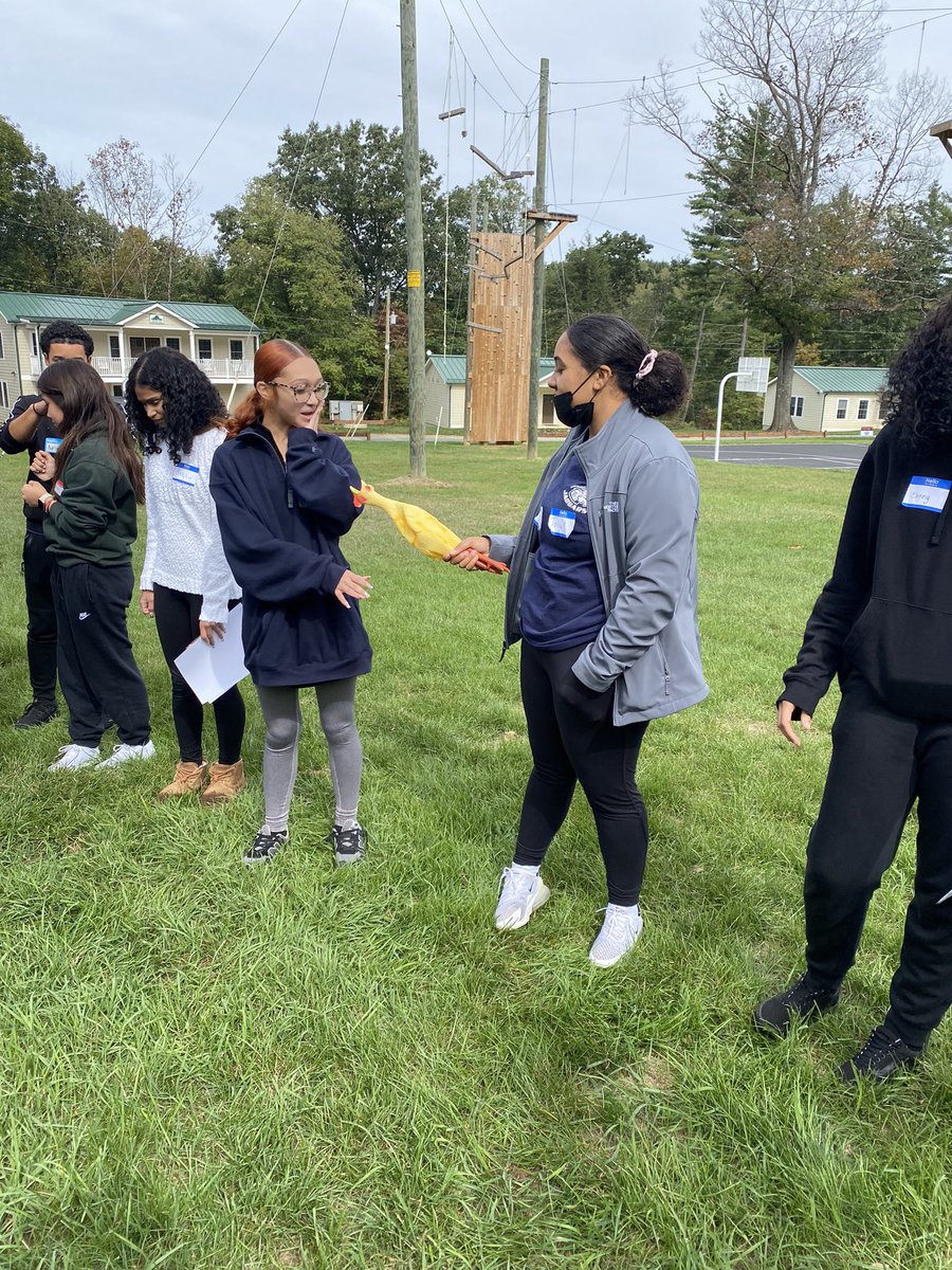 CampFowler_Pa's tweet photo. The future is bright with student leaders like this!  These 11th graders from Lehigh Valley Academy came out to Camp Fowler to be trained for a day of leadership development &amp; team-building, which they will facilitate next week for their 6th graders.  Great energy &amp; enthusiasm! https://t.co/OO5ifxiNQY