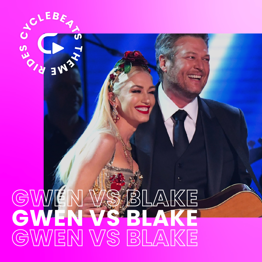 cyclebar's tweet photo. Who is ready to ride to the tune of this power couple?
Are you team Gwen or team Blake? Comment below!
#cyclebeats #cyclebar #clipinturnup #rockyourride https://t.co/hgeGGtxxY9