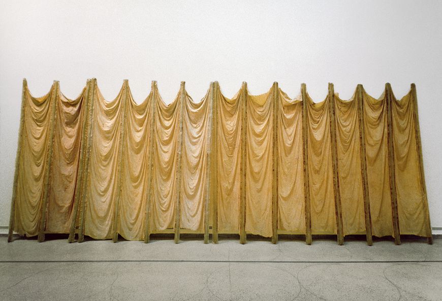 0x3y3's tweet photo. GN

Been musing a bit on authorship &amp; attribution recently. The contemporary discourse seems to circle mostly around IP &amp; the commercial dimensions of creativity- I think there is a good bit more there to unpack.

Went to see Eva Hesse's exhibit at the Guggenheim last week.. 

👇 https://t.co/wbAUGirCbA