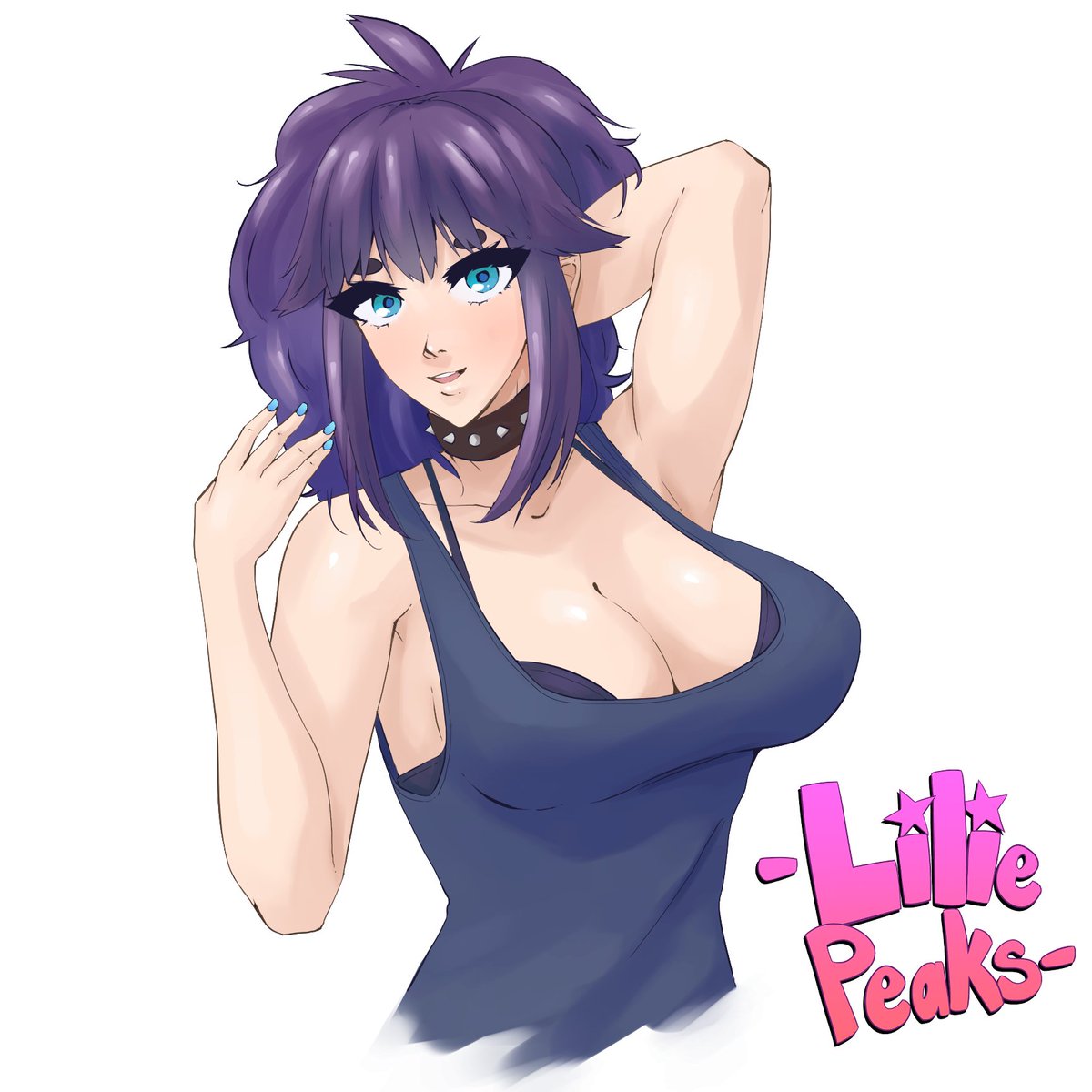 Vokki_7's tweet photo. I've been dealing with having carpal tunnel for the past couple months but I've finally been feeling a good bit better! Here's a Lilie drawing https://t.co/TVvuewd7oj
