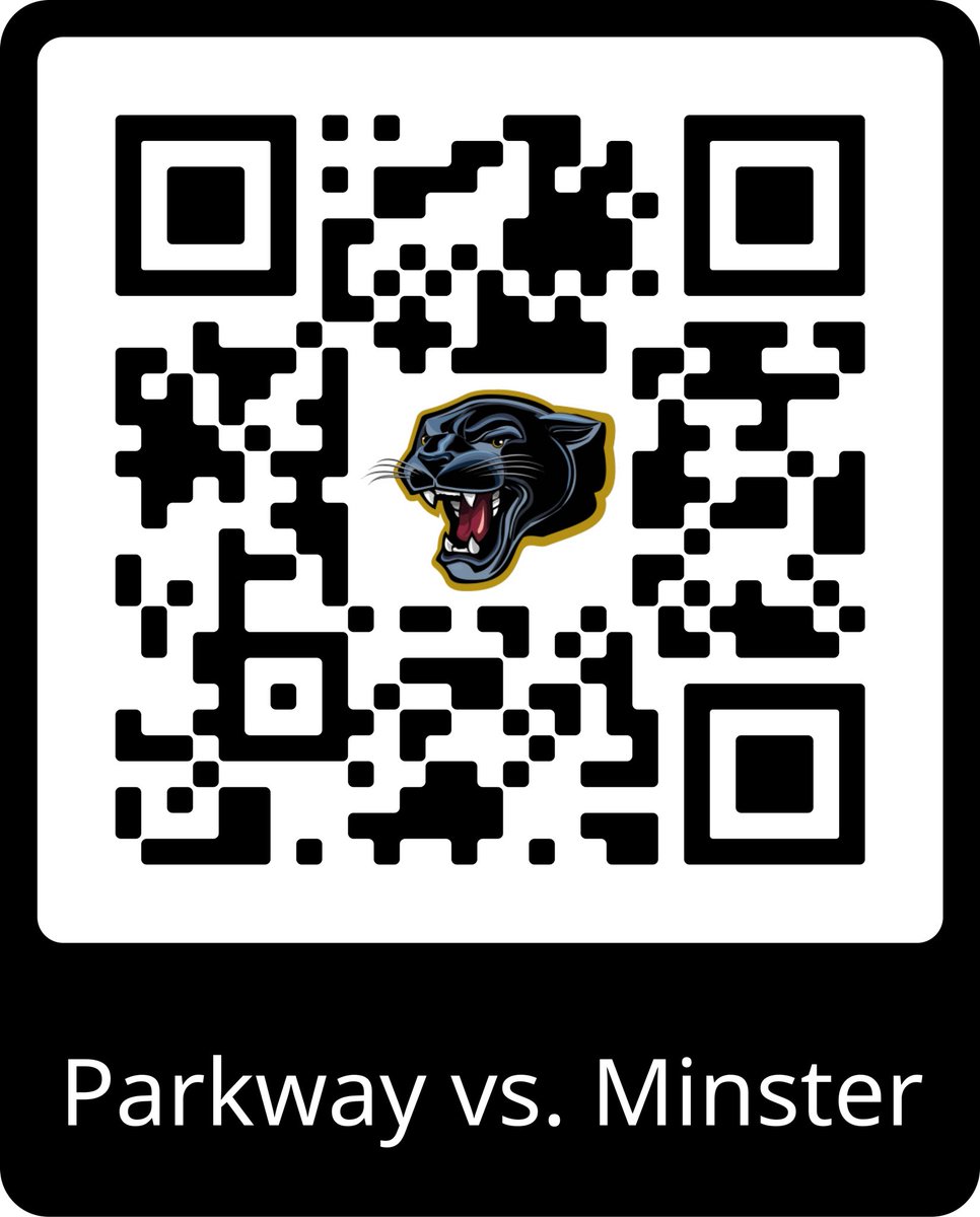 ClubParkway's tweet photo. Parkway &amp; Minster Football Rosters 

Scan QR code or click link below 

https://t.co/OSFP1J4R5r                          @Parkway_School @ParkwayAD @MinsterAthletic @MinsterHSFB @akaylor58 https://t.co/NNHZEkurZP