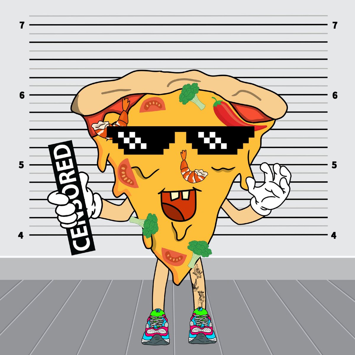 silfaster1's tweet photo. I was hungry, then this happened...

My @DailyPizzaNFT got revealed and I love it!
It's got a 🍌-tattoo!!!

What's extra awesome, is that this #NFT gives me a daily chance to win an actual Pizza! 🍕 in the pizza #giveaway

What other #NFTcollection has such a great 🍕#UtilityNFT? https://t.co/B1u5devvAv