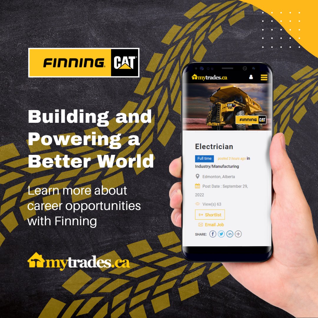 Discover why Finning is a great place to work! Find out why you should consider a rewarding career with one of BC's Top Employers in 2022 and how you can benefit from being part of their team. To view career opportunities, go to bit.ly/3M3kVPu #finning #caterpillar