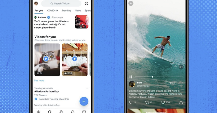 ElevateItNow's tweet photo. Twitter Leans into Emerging Video Trends with New Video Showcase Elements https://t.co/b3hmxoQ0Uq #TwitterUpdates #VideoShowcase @ElevateItNow https://t.co/vvswZg9vWm