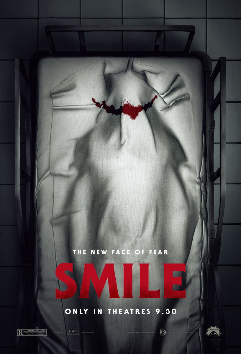 Off to see @SmileMovie 😁😈

#Smile #SmileMovie #SmileFilm #ParkerFinn #SosieBacon #HorrorMovies #Posters #CoverArt