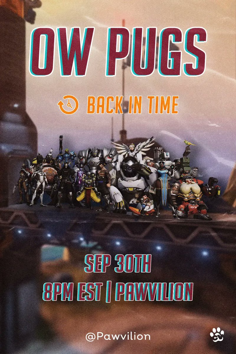 Join us in a few hours for some nostalgiawatch.

What is one of your favorite OW1 memories?