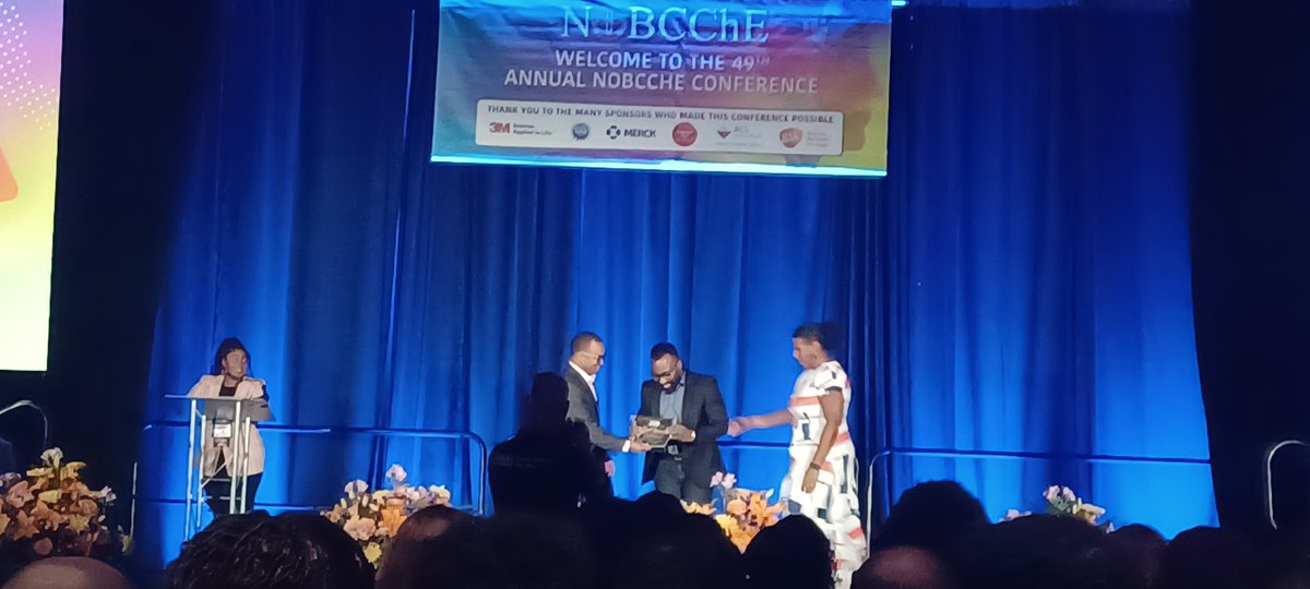 GreatUmenweke's tweet image. Appreciation Post: 

1. Gave my first technical talk through the ASCG award.
2. Received the 2nd place award for the 3-Minute Rundown.
3. Received the "ACS Student Exchange Award."

Thanks to @NOBCChE family for the memorable experience.

#Catalysis #SAF #Biofuels #NOBCChE2022