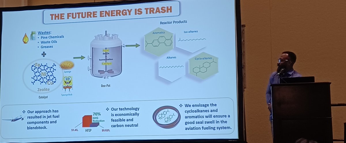 GreatUmenweke's tweet image. Appreciation Post: 

1. Gave my first technical talk through the ASCG award.
2. Received the 2nd place award for the 3-Minute Rundown.
3. Received the "ACS Student Exchange Award."

Thanks to @NOBCChE family for the memorable experience.

#Catalysis #SAF #Biofuels #NOBCChE2022
