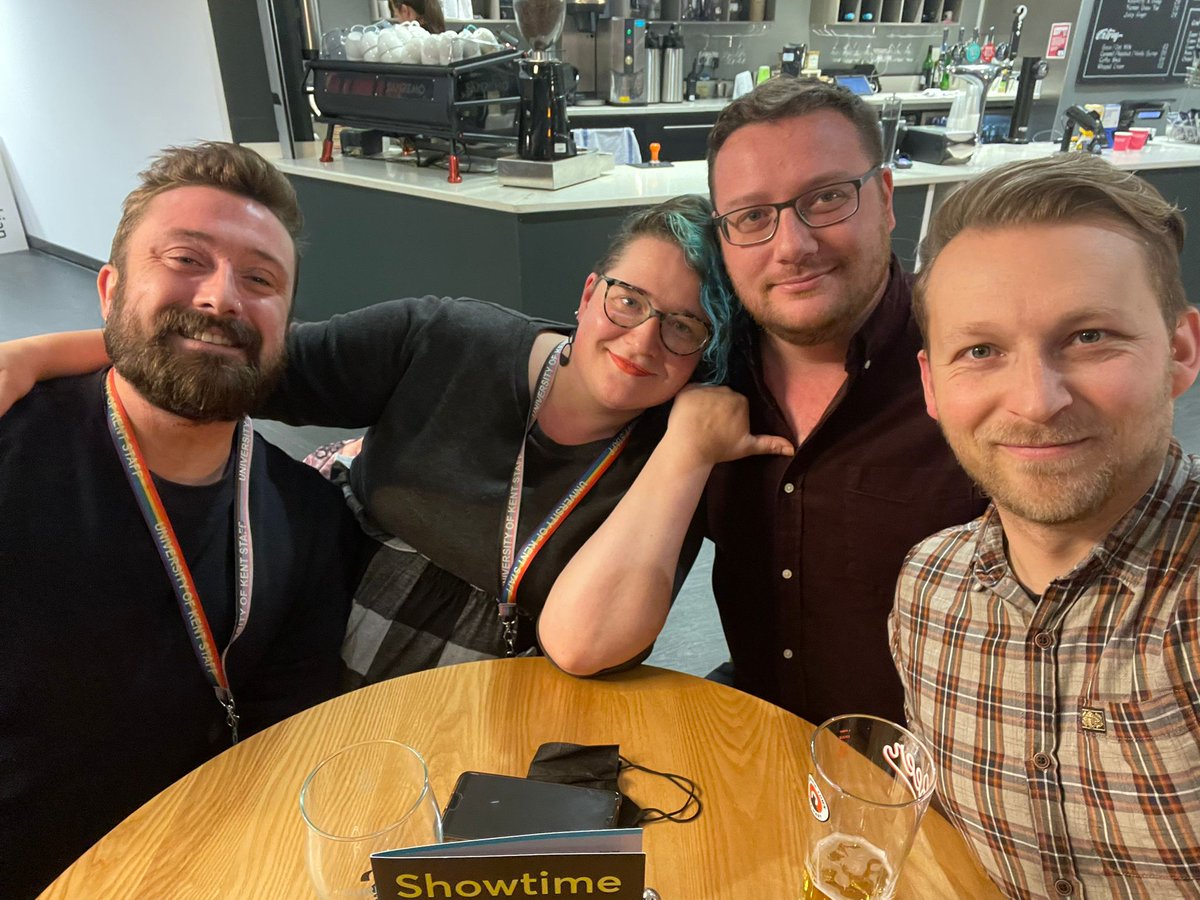 rasamikelyte's tweet photo. 'Beyond the Binary: Rowdy Dowdy Boys and Saucy Seaside Girls' @TheGulbenkian has been even better than expected - and I expected A LOT!! Brilliantly brought together by @drhelenbrooks @OliverDouble @lunatraktors and @markthomasinfo

The company for the show was a delight, too ♥ https://t.co/zvFt5ARyUm