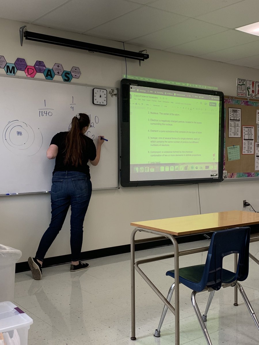 Mrs. Douglas ⁦<a href="/JWHS_KS/">Jeff West HS</a>⁩ teaching  science vocabulary. Her students were engaged, using technology and asking questions. Great work!