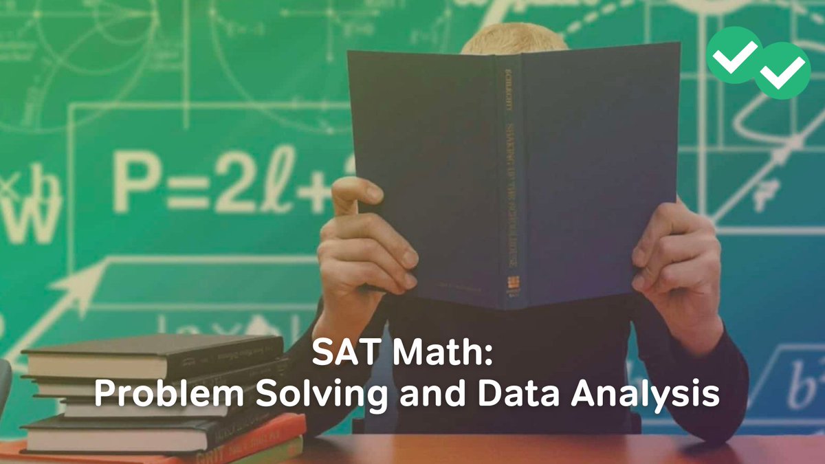 In today's post, you will learn how to approach different types of #SAT Problem Solving and Data Analysis questions, from statistics and percentages to graphs. Happy studying!
bit.ly/3dBA0ut