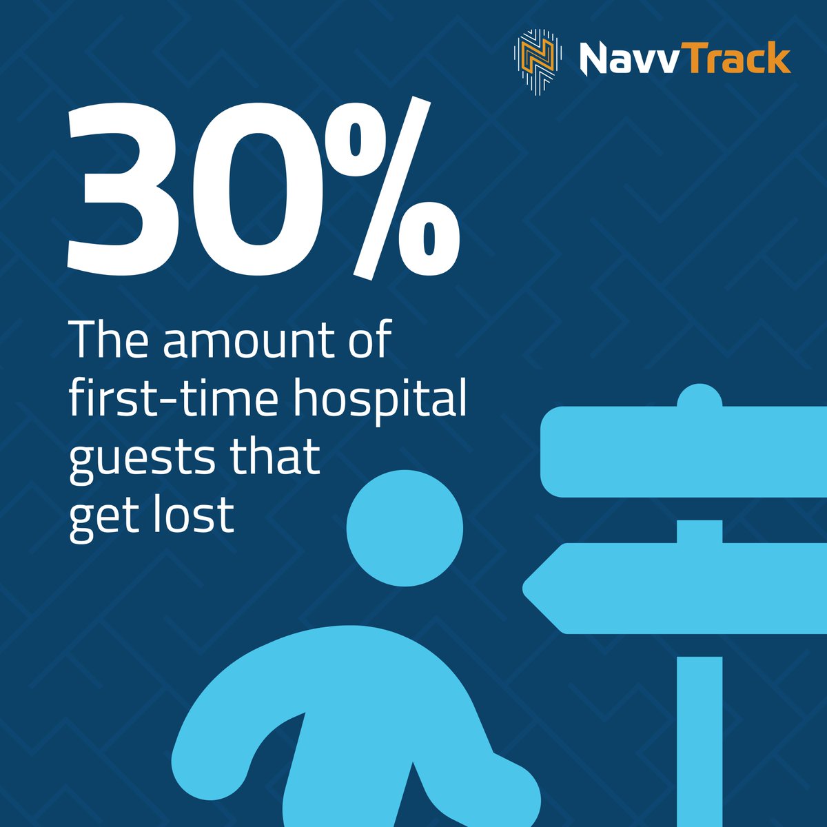 NavvTrack's tweet image. Navigating complex health facilities can be stressful. Deliver a better patient experience and ease the anxiety of first-time guests with NavvTrack's digital wayfinding.

#NavvTrack #RTLS #hospitalwayfinding #digitalhealthcare #indoornavigation #LBS #CareTrafficControl