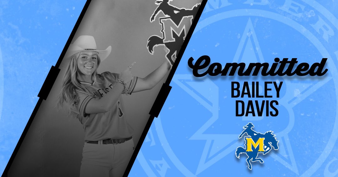 Congrats to Texas Bombers 18U Gold National player Bailey Davis and her family. Bailey has committed to play softball for McNeese University. #bombernation #collegecommit