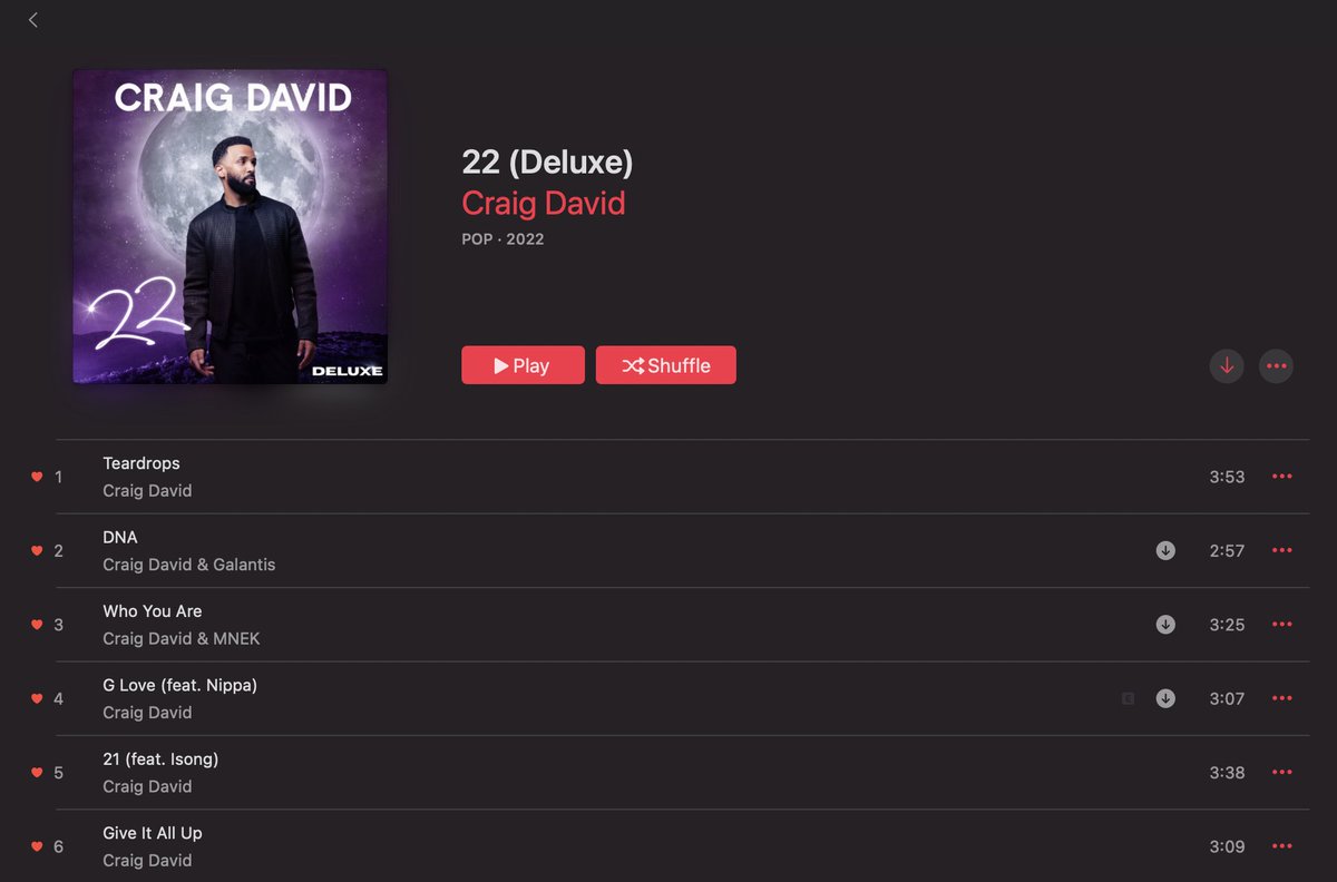 22 years following <a href="/CraigDavid/">Craig David</a> career. What a celebration 22 is! Every chapter he's gone through. Every page has led to his book 'What's Your Vibe?' I went Deluxe! #music #journey