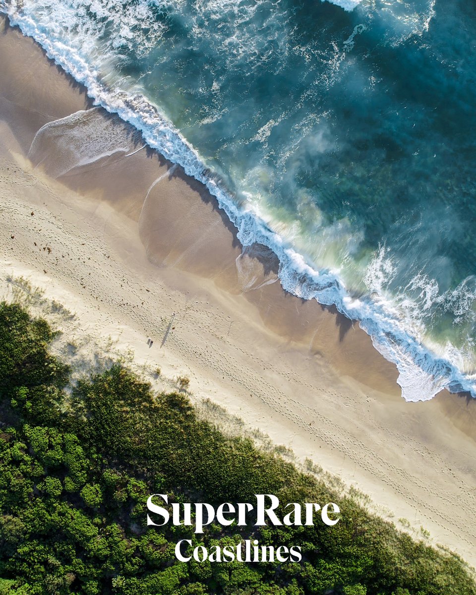 Gm Gm Everyone 💙

Very excited to share my latest video NFT - "Coastlines" which is now available on <a href="/SuperRare/">SuperRare</a> 🏖️🌊💎

A continuous loop to free your mind and loose sense of time 🔗📹🧵