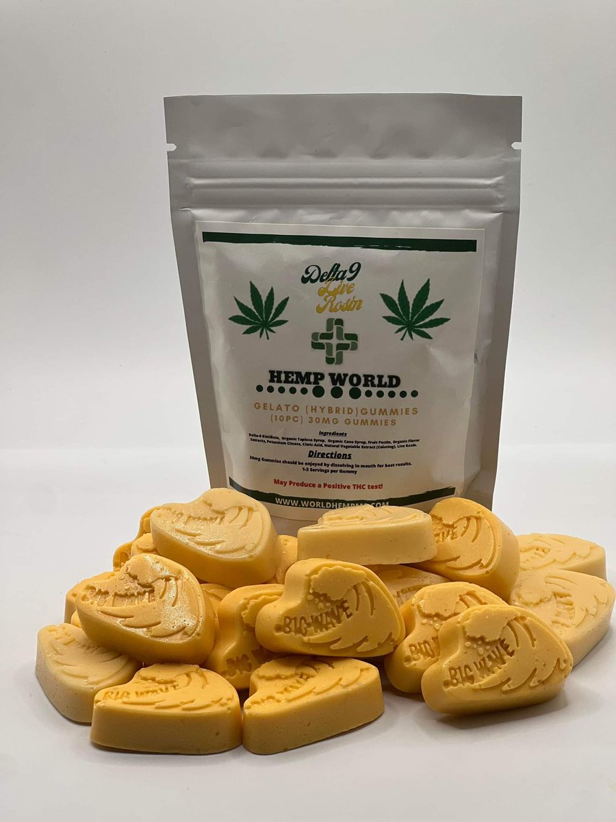 lighterrrIO's tweet photo. New Gelato D9 Live Rosin Gummies (Edibles). Hemp World Dispensaries Pearl and Jackson Ms location. https://t.co/v7CyxHKZef. Open Monday-Sunday 10am-7pm. https://t.co/srhESrdUif
