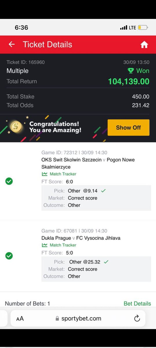 Fixedmatch09's tweet image. Congratulations to you mate