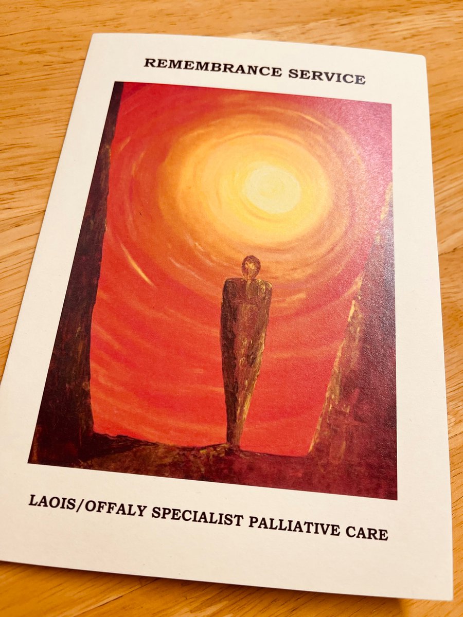 Really touching remembrance service in Portlaoise this evening hosted by Laois/Offaly Specialist Palliative Care. Comforting sense of togetherness on Granny McWey’s First Anniversary. 🕯❤️ #grief <a href="/OffalyHospice/">Offaly Hospice Foundation</a>