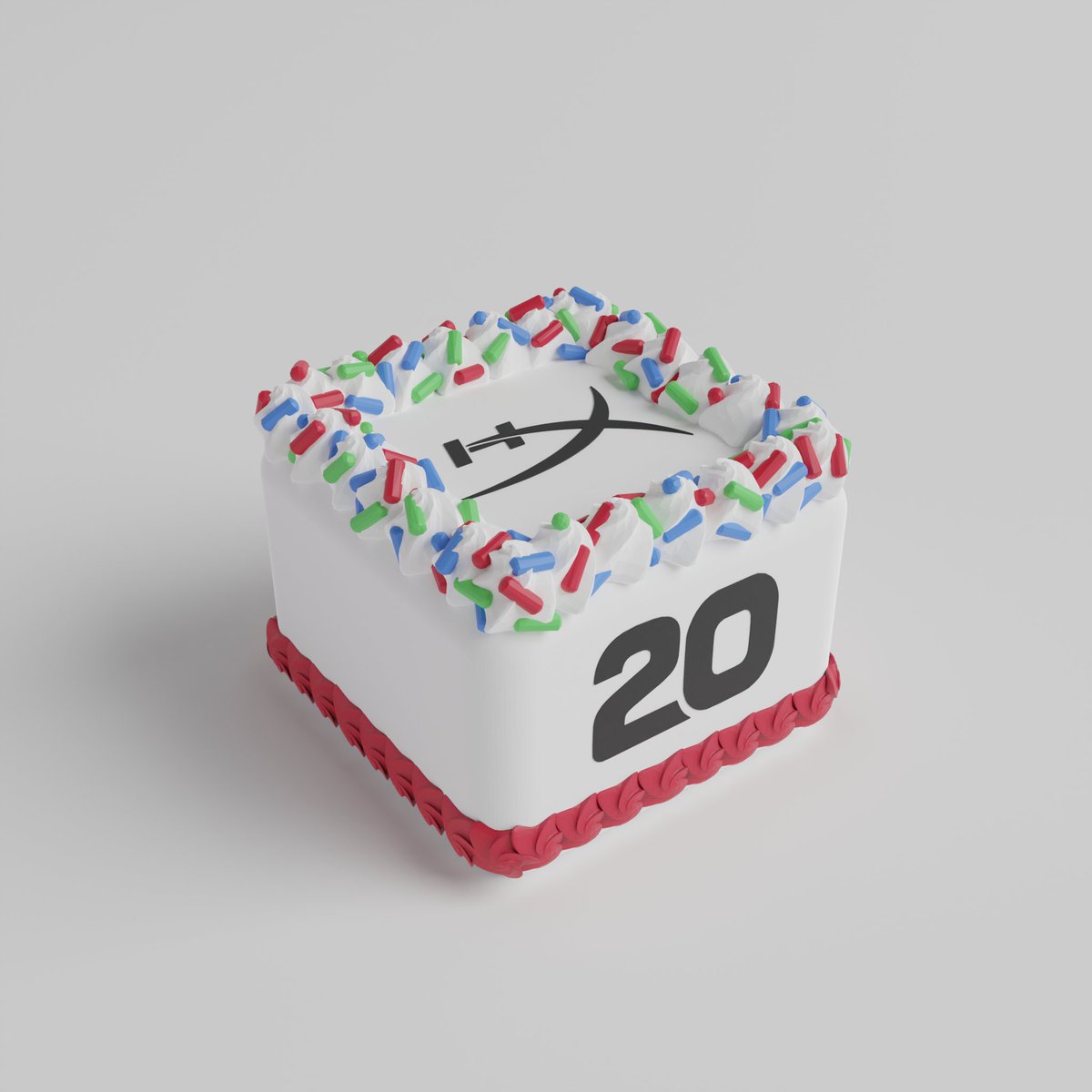 HyperX's tweet image. today's stream was super fun! thanks everyone for tuning in 🍅

don't worry if you missed it... we got more to giveaway 🥳🎊

20 lucky followers will get our exclusive 20th birthday edition keycaps! 

make sure to follow us, like and rt this tweet for a chance to get some cake 🍰