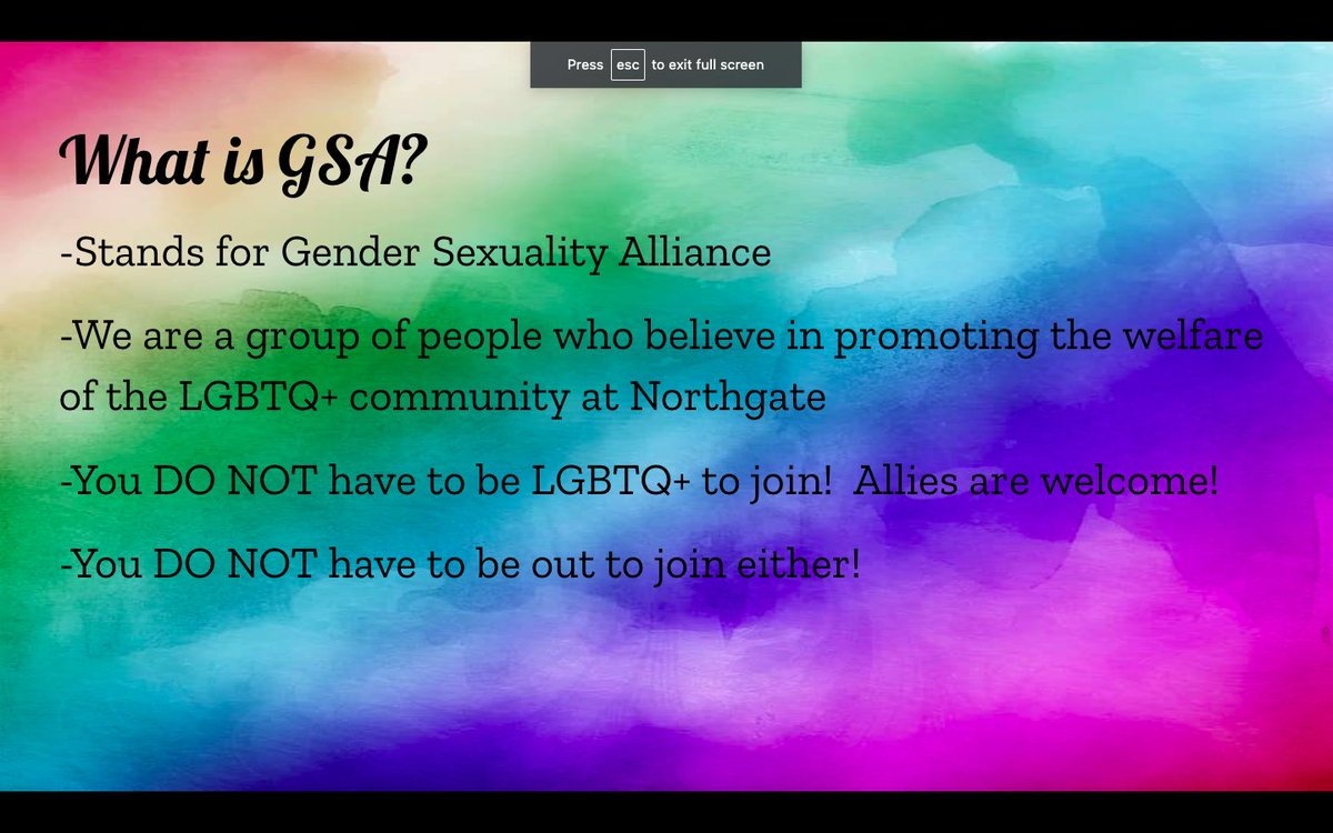 Northgate GSA tweet media