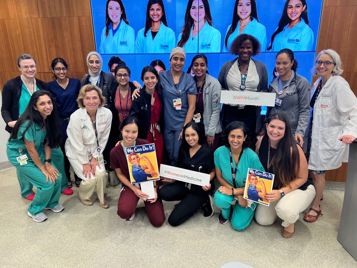 UmJmhIMRes's tweet photo. So many strong and inspiring women at the []_[] 
Thank you for taking a moment to celebrate with us these amazing women in Medicine!
#WIMmonth #WomenInMedicine https://t.co/WfA07xb1ll