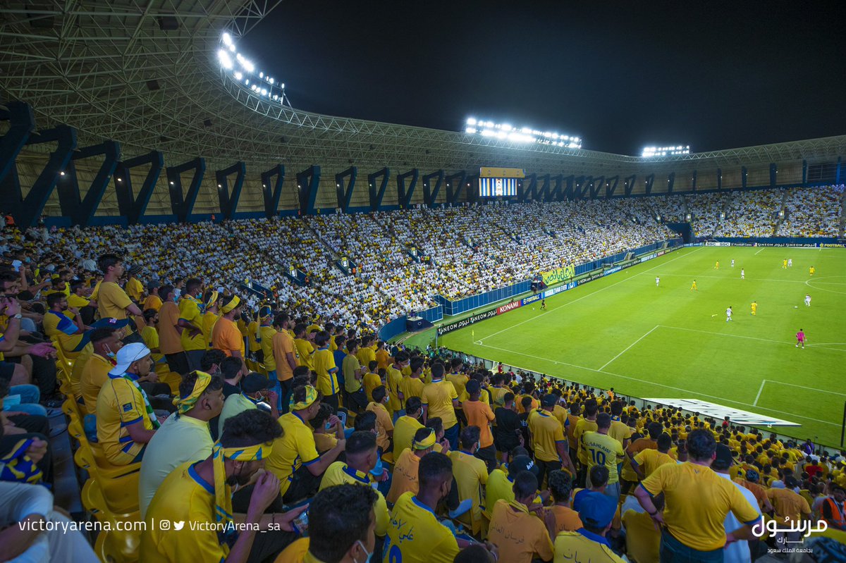 AjelNFC's tweet photo. 🚨— لجنة الحكام تُرفض طلب #النصر ، في عرض المُباراة على شاشة مرسول بارك الوسطى ، تبرير اللجنة خشية احتقان الجمهور . . 🤣 https://t.co/Pzx4P0ue7g