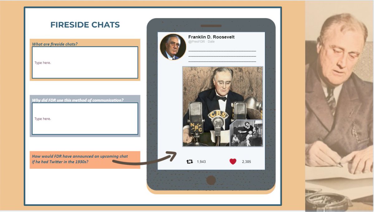 Apryl Taylor (@apryltaylorocps) on Twitter photo Today's #criticalcontent in high school U.S. History
Students must be able to explain the concept of Hoovervilles, fireside chats, and the New Deal.
<a href="/CDLocps/">Curriculum and Digital Learning</a> Today's #criticalcontent in high school U.S. History
Students must be able to explain the concept of Hoovervilles, fireside chats, and the New Deal.
<a href="/CDLocps/">Curriculum and Digital Learning</a>