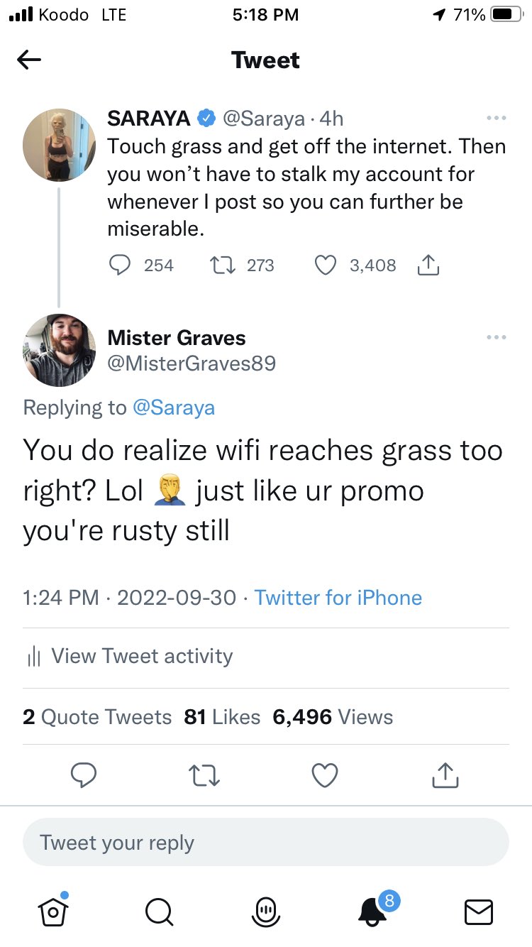 Mister Graves On Twitter Imagine Thinking This Was A Cruel mean Tweet 