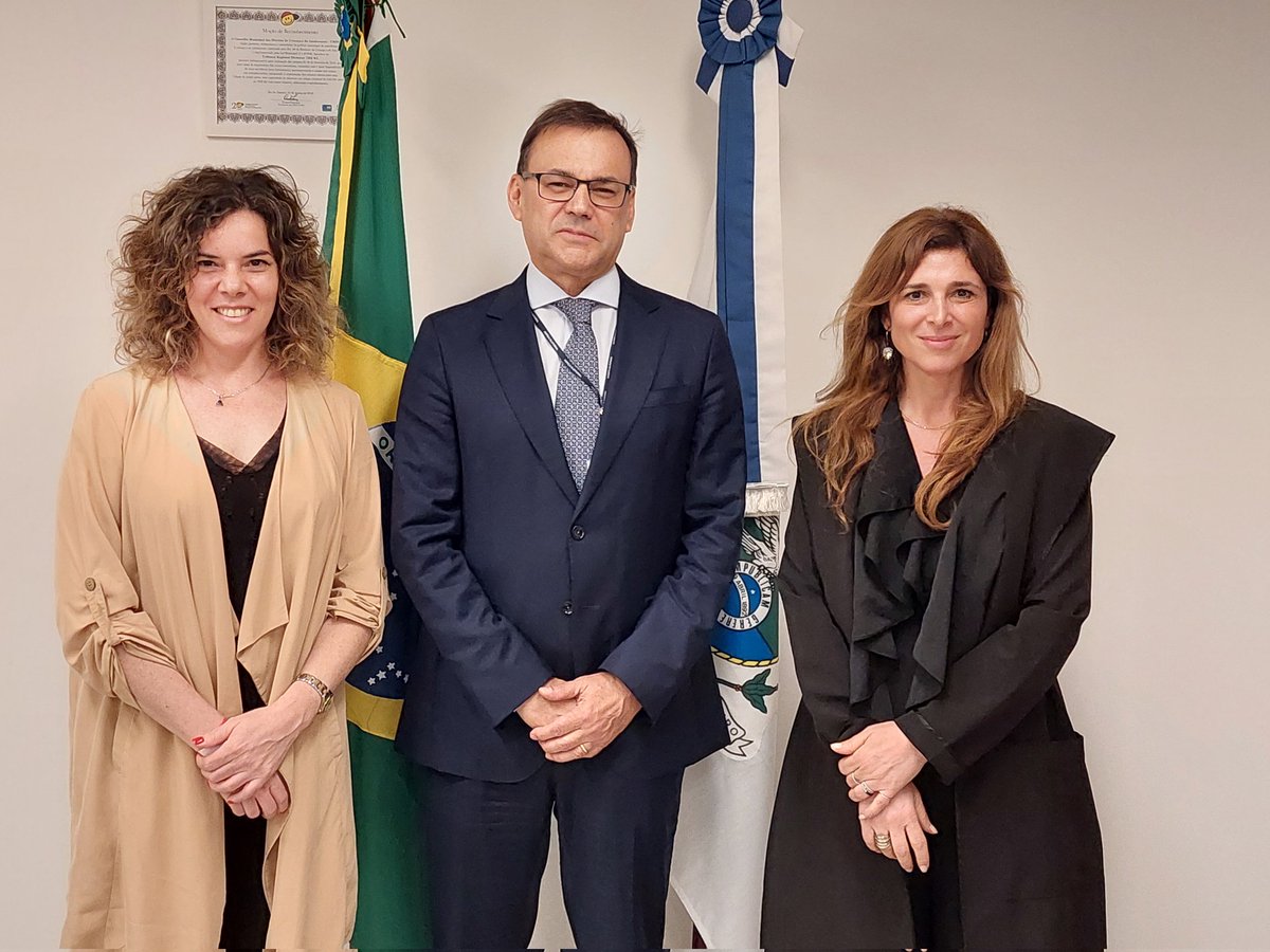 SilvanaYazbek's tweet photo. En el marco de la observación electoral internacional de @IDEMOEorg en Brasil nos reunimos con el presidente del @TRERJ desembargador Elton Leme, quien nos brindó información sobre el proceso electoral y medidas de seguridad adoptadas en Río de Janeiro para elecciones del domingo https://t.co/8X2mrexI5T