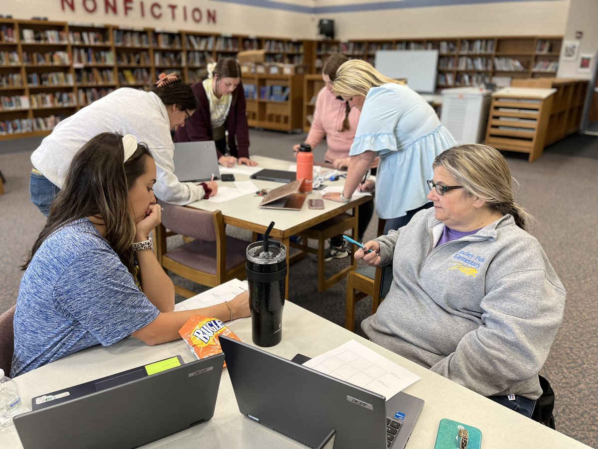 We had “Wear Your School Shirt or School Colors” spirit day at our BT-2 meeting on Thursday. Easy way to have a little EXTRA fun! I love how this cohort shows up and really gets into the sessions. <a href="/AsheboroSchools/">Asheboro City Schools</a> #walkaroundsurvey #ncbtchat #educhat #newteachers