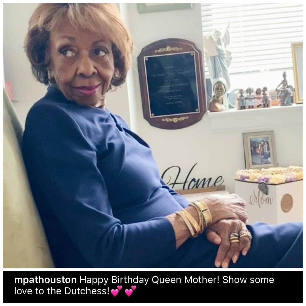 TheYBF's tweet photo. #PatHouston wishes #CissyHouston a Happy Birthday! She turns 89 today! #YBFBirthday https://t.co/wLr2stlWZo https://t.co/e6vJKQtt5Z